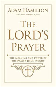 The Lords Prayer book cover.